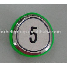 Botón de elevación (anillo verde), piezas de elevación